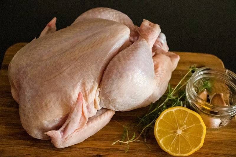 Fresh country chicken